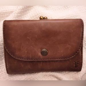 SOLD- Frye Melissa Clip Purse